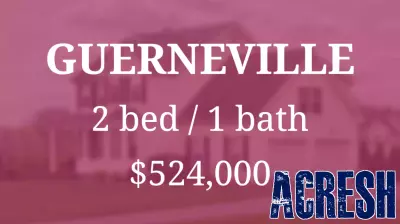 Sale closed in Guerneville: $524,000 for a single-family home